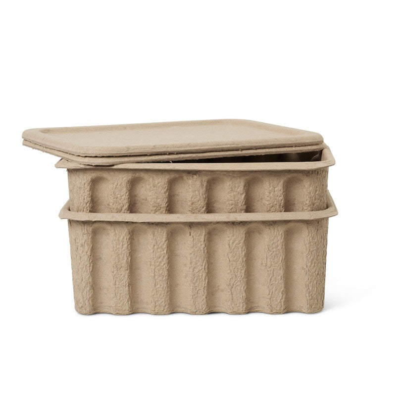 ferm LIVING Paper Pulp Box | G.E.M ONLINE STORE – ラグ・絨毯 ferm LIVING Paper Pulp Box | G.E.M ONLINE STORE – ラグ・絨毯