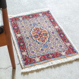 トライバル ラグ 60×40cm イラン手織り 一点物
