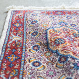 トライバル ラグ 60×40cm イラン手織り 一点物