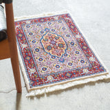 トライバル ラグ 60×40cm イラン手織り 一点物