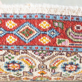 トライバル ラグ 60×40cm イラン手織り 一点物