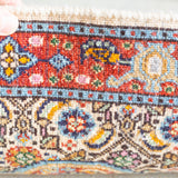 トライバル ラグ 60×40cm イラン手織り 一点物