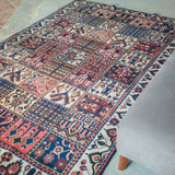 トライバル ラグ 236×165cm イラン手織り 一点物