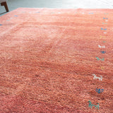 ギャッベ ラグ 209×147cm イラン手織り 一点物