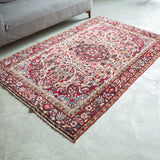 トライバル ラグ 220×140cm イラン手織り 一点物
