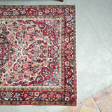 トライバル ラグ 220×140cm イラン手織り 一点物