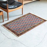 トライバル ラグ 105×65cm イラン手織り 一点物