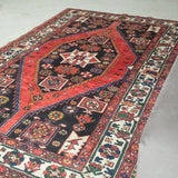 トライバル ラグ 205×135cm イラン手織り 一点物