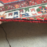 トライバル ラグ 205×135cm イラン手織り 一点物
