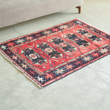 トライバル ラグ 150×100cm イラン手織り 一点物