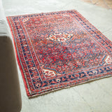 トライバル ラグ 150×100cm イラン手織り 一点物