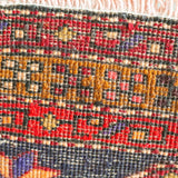 トライバル ラグ 105×62cm イラン手織り 一点物