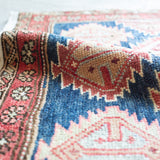 トライバル ラグ 105×60cm イラン手織り 一点物