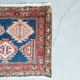 トライバル ラグ 105×60cm イラン手織り 一点物