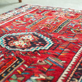 トライバル ラグ 165×100cm イラン手織り 一点物
