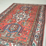 トライバル ラグ 173×113cm イラン手織り 一点物