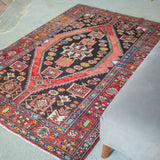 トライバル ラグ 230×135cm イラン手織り 一点物