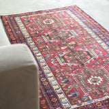 トライバル ラグ 157×96cm イラン手織り 一点物