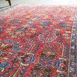 トライバル ラグ 195×125cm イラン手織り 一点物