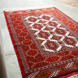 トライバル ラグ 150×105cm イラン手織り 一点物