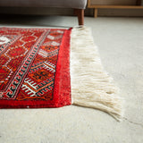 トライバル ラグ 150×105cm イラン手織り 一点物