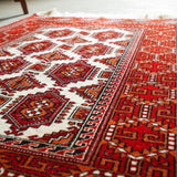 トライバル ラグ 150×105cm イラン手織り 一点物