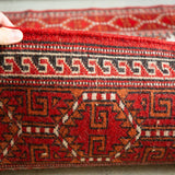 トライバル ラグ 150×105cm イラン手織り 一点物