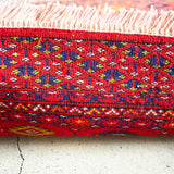 トライバル ラグ 136×74cm イラン手織り 一点物