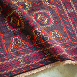 Tribal Rug 186×106<span>トライバルラグ