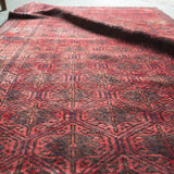 トライバル ラグ 210×110cm イラン手織り 一点物