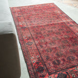 トライバル ラグ 210×110cm イラン手織り 一点物
