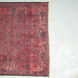 トライバル ラグ 210×110cm イラン手織り 一点物