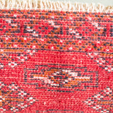 トライバル ラグ 104×50cm イラン手織り 一点物