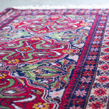 トライバル ラグ 131×79cm イラン手織り 一点物