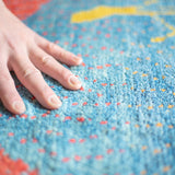 ギャッベ ラグ 85×59cm イラン手織り 一点物