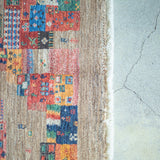 ギャッベ ラグ 146×104cm イラン手織り 一点物