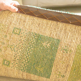 ギャッベ ラグ 206×156cm イラン手織り 一点物