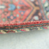 トライバル ラグ 100×62cm イラン手織り 一点物