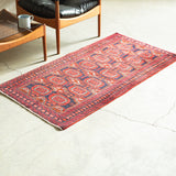 トライバル ラグ 140×75cm イラン手織り 一点物