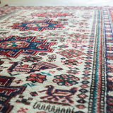 トライバル ラグ 155×110cm イラン手織り 一点物