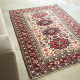 トライバル ラグ 155×110cm イラン手織り 一点物