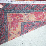 トライバル ラグ 165×85cm イラン手織り 一点物