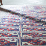 Tribal Rug 145×110cm 手織りトライバルラグ トルクメン