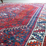 トライバル ラグ 185×160cm イラン手織り 一点物