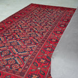 トライバル ラグ 215×110cm イラン手織り 一点物