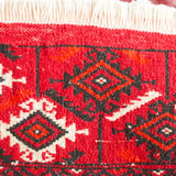 トライバル ラグ 130×70cm イラン手織り 一点物