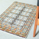 トライバル ラグ 85×60cm イラン手織り 一点物