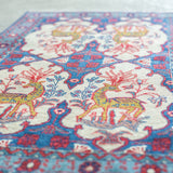 トライバル ラグ 100×55cm イラン手織り 一点物