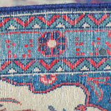 トライバル ラグ 100×55cm イラン手織り 一点物