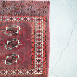 トライバル ラグ 120×66cm イラン手織り 一点物